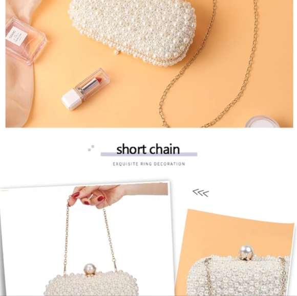 Simone - Pearl Hand Clutch - Picture 11 of 11
